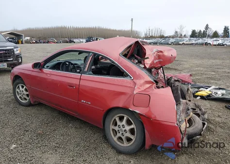 1999 Toyota Camry Solara Se V6 from USA, damaged, VIN 2T1CF22P9XC185196